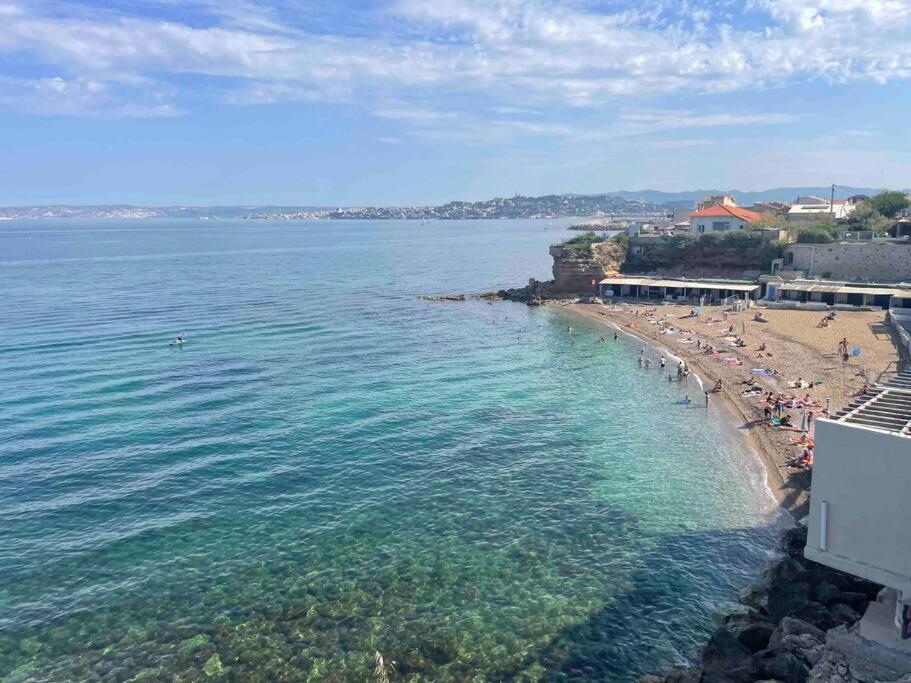 Duplex Bord De Mer La Madrague มาร์กเซย ภายนอก รูปภาพ